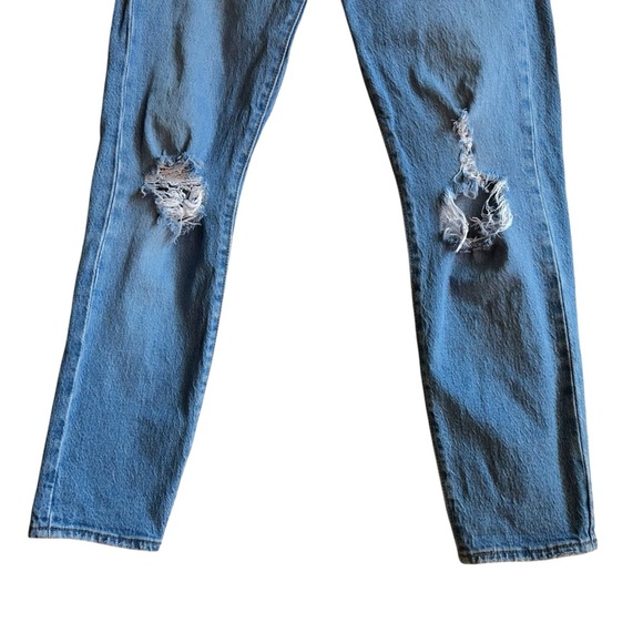 Levi’s Wedgie Fit Premium Jeans Jazz Devoted Size 25 Medium Wash - Picture 4 of 16